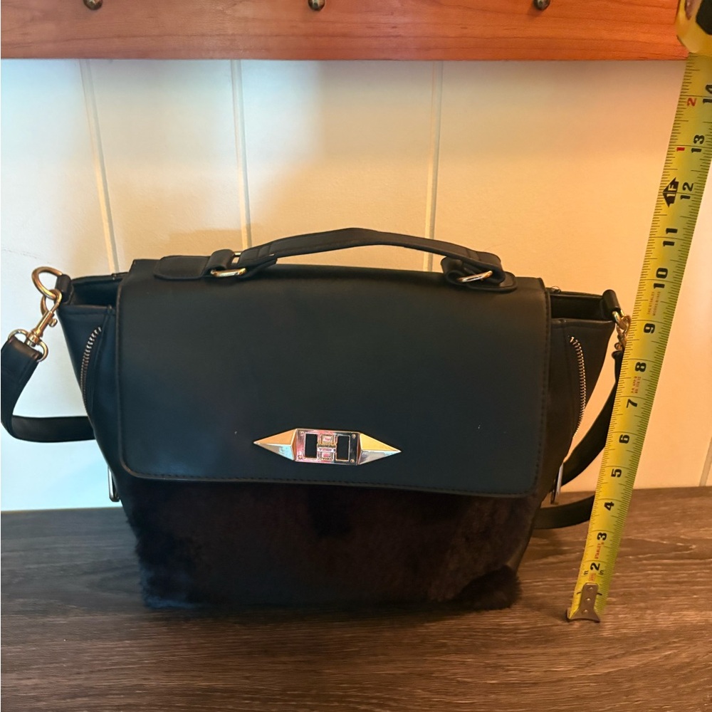 Black Convertable Hand Bag